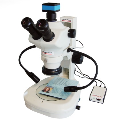 PAG800 stereo zoom microscope